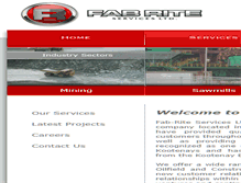 Tablet Screenshot of fabriteservices.com